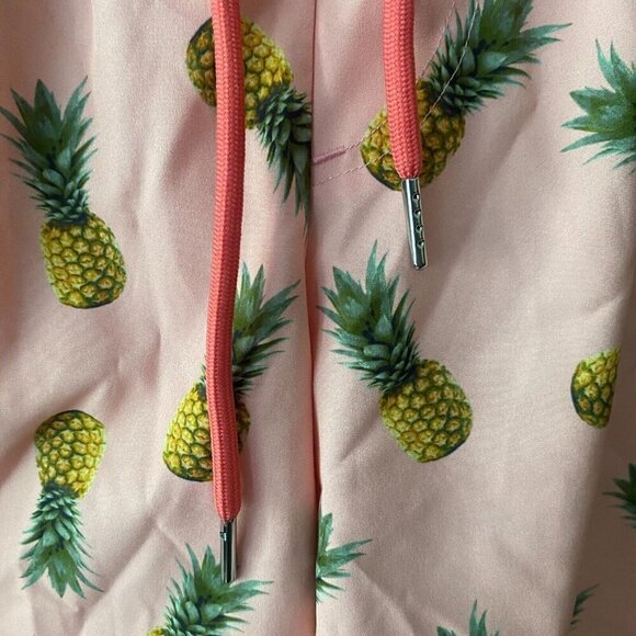 Mosmann Australia Swim Shorts Trunks Men’s Size Medium Peach Pineapple Swimsuit - Picture 5 of 16